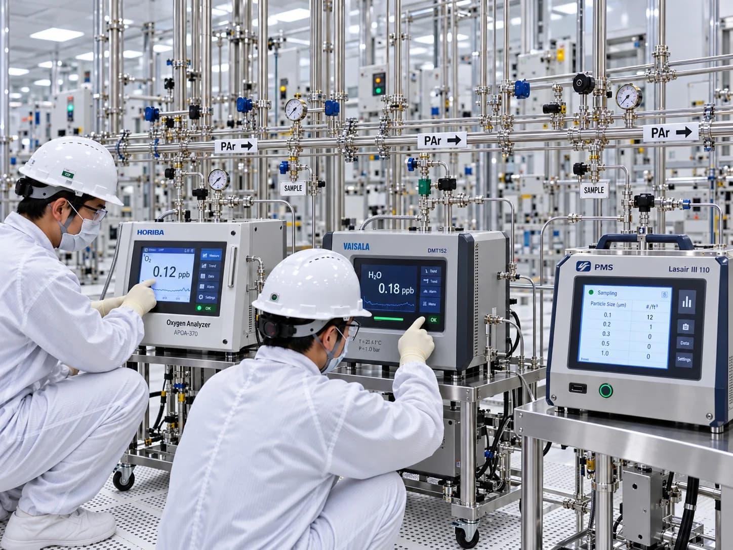 UHP Gas Purity Testing