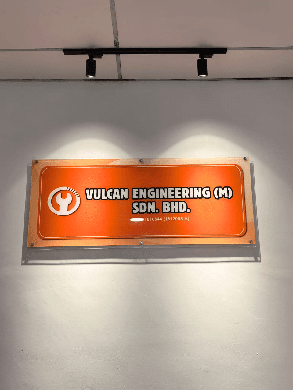 Vulcan Engineering (M) Sdn. Bhd. office sign